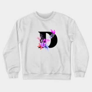 Capital letter D Crewneck Sweatshirt